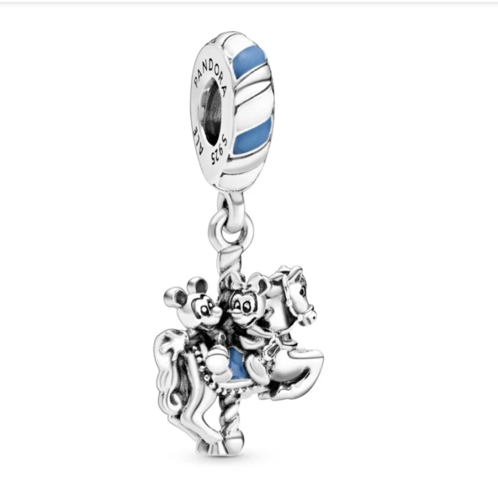 Pandora Disney Mickey and Minnie Carousel Charm